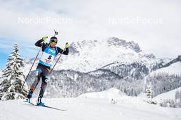 10.12.2021, Hochfilzen, Austria (AUT): Alexandr Mukhin (KAZ) -  IBU World Cup Biathlon, sprint men, Hochfilzen (AUT). www.nordicfocus.com. © Tumashov/NordicFocus. Every downloaded picture is fee-liable.