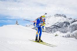 10.12.2021, Hochfilzen, Austria (AUT): Cornel Puchianu (ROU) -  IBU World Cup Biathlon, sprint men, Hochfilzen (AUT). www.nordicfocus.com. © Tumashov/NordicFocus. Every downloaded picture is fee-liable.
