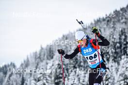 10.12.2021, Hochfilzen, Austria (AUT): Adam Runnalls (CAN) -  IBU World Cup Biathlon, sprint men, Hochfilzen (AUT). www.nordicfocus.com. © Tumashov/NordicFocus. Every downloaded picture is fee-liable.