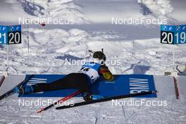 10.12.2021, Hochfilzen, Austria (AUT): Thierry Langer (BEL) -  IBU World Cup Biathlon, sprint men, Hochfilzen (AUT). www.nordicfocus.com. © Manzoni/NordicFocus. Every downloaded picture is fee-liable.