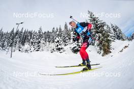 10.12.2021, Hochfilzen, Austria (AUT): Johannes Thingnes Boe (NOR) -  IBU World Cup Biathlon, sprint men, Hochfilzen (AUT). www.nordicfocus.com. © Tumashov/NordicFocus. Every downloaded picture is fee-liable.