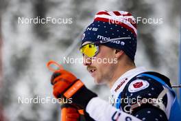 10.12.2021, Hochfilzen, Austria (AUT): Sean Doherty (USA) -  IBU World Cup Biathlon, sprint men, Hochfilzen (AUT). www.nordicfocus.com. © Manzoni/NordicFocus. Every downloaded picture is fee-liable.