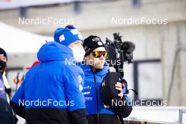 10.12.2021, Hochfilzen, Austria (AUT): Antonin Guigonnat (FRA) -  IBU World Cup Biathlon, sprint men, Hochfilzen (AUT). www.nordicfocus.com. © Manzoni/NordicFocus. Every downloaded picture is fee-liable.
