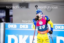 10.12.2021, Hochfilzen, Austria (AUT): Sebastian Samuelsson (SWE) -  IBU World Cup Biathlon, sprint men, Hochfilzen (AUT). www.nordicfocus.com. © Manzoni/NordicFocus. Every downloaded picture is fee-liable.
