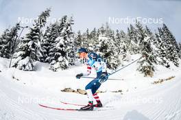 10.12.2021, Hochfilzen, Austria (AUT): Paul Schommer (USA) -  IBU World Cup Biathlon, sprint men, Hochfilzen (AUT). www.nordicfocus.com. © Tumashov/NordicFocus. Every downloaded picture is fee-liable.