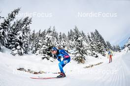 10.12.2021, Hochfilzen, Austria (AUT): Eligius Tambornino (SUI) -  IBU World Cup Biathlon, sprint men, Hochfilzen (AUT). www.nordicfocus.com. © Tumashov/NordicFocus. Every downloaded picture is fee-liable.