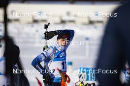 10.12.2021, Hochfilzen, Austria (AUT): Tero Seppala (FIN) -  IBU World Cup Biathlon, sprint men, Hochfilzen (AUT). www.nordicfocus.com. © Manzoni/NordicFocus. Every downloaded picture is fee-liable.