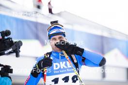 10.12.2021, Hochfilzen, Austria (AUT): Dominik Windisch (ITA) -  IBU World Cup Biathlon, sprint men, Hochfilzen (AUT). www.nordicfocus.com. © Manzoni/NordicFocus. Every downloaded picture is fee-liable.