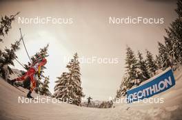 10.12.2021, Hochfilzen, Austria (AUT): Xingyuan Yan (CHN) -  IBU World Cup Biathlon, sprint men, Hochfilzen (AUT). www.nordicfocus.com. © Tumashov/NordicFocus. Every downloaded picture is fee-liable.