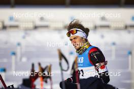 10.12.2021, Hochfilzen, Austria (AUT): Jules Burnotte (CAN) -  IBU World Cup Biathlon, sprint men, Hochfilzen (AUT). www.nordicfocus.com. © Manzoni/NordicFocus. Every downloaded picture is fee-liable.