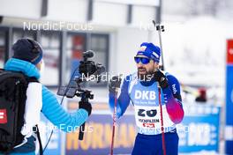 10.12.2021, Hochfilzen, Austria (AUT): Benjamin Weger (SUI) -  IBU World Cup Biathlon, sprint men, Hochfilzen (AUT). www.nordicfocus.com. © Manzoni/NordicFocus. Every downloaded picture is fee-liable.