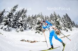 10.12.2021, Hochfilzen, Austria (AUT): Lukas Hofer (ITA) -  IBU World Cup Biathlon, sprint men, Hochfilzen (AUT). www.nordicfocus.com. © Tumashov/NordicFocus. Every downloaded picture is fee-liable.