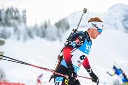 10.12.2021, Hochfilzen, Austria (AUT): Sivert Guttorm Bakken (NOR) -  IBU World Cup Biathlon, sprint men, Hochfilzen (AUT). www.nordicfocus.com. © Tumashov/NordicFocus. Every downloaded picture is fee-liable.