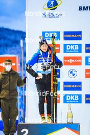 10.12.2021, Hochfilzen, Austria (AUT): Justine Braisaz-Bouchet (FRA) -  IBU World Cup Biathlon, sprint women, Hochfilzen (AUT). www.nordicfocus.com. © Manzoni/NordicFocus. Every downloaded picture is fee-liable.