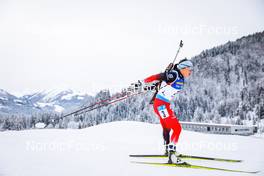 10.12.2021, Hochfilzen, Austria (AUT): Dunja Zdouc (AUT) -  IBU World Cup Biathlon, sprint women, Hochfilzen (AUT). www.nordicfocus.com. © Manzoni/NordicFocus. Every downloaded picture is fee-liable.