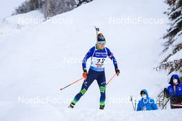 10.12.2021, Hochfilzen, Austria (AUT): Dzinara Alimbekava (BLR) -  IBU World Cup Biathlon, sprint women, Hochfilzen (AUT). www.nordicfocus.com. © Manzoni/NordicFocus. Every downloaded picture is fee-liable.