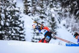 10.12.2021, Hochfilzen, Austria (AUT): Karoline Offigstad Knotten (NOR) -  IBU World Cup Biathlon, sprint women, Hochfilzen (AUT). www.nordicfocus.com. © Manzoni/NordicFocus. Every downloaded picture is fee-liable.