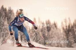 10.12.2021, Hochfilzen, Austria (AUT): Amy Baserga (SUI) -  IBU World Cup Biathlon, sprint women, Hochfilzen (AUT). www.nordicfocus.com. © Tumashov/NordicFocus. Every downloaded picture is fee-liable.