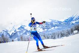 10.12.2021, Hochfilzen, Austria (AUT): Aita Gasparin (SUI) -  IBU World Cup Biathlon, sprint women, Hochfilzen (AUT). www.nordicfocus.com. © Manzoni/NordicFocus. Every downloaded picture is fee-liable.
