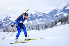10.12.2021, Hochfilzen, Austria (AUT): Lena Haecki (SUI) -  IBU World Cup Biathlon, sprint women, Hochfilzen (AUT). www.nordicfocus.com. © Manzoni/NordicFocus. Every downloaded picture is fee-liable.