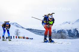 10.12.2021, Hochfilzen, Austria (AUT): Marte Olsbu Roeiseland (NOR) -  IBU World Cup Biathlon, sprint women, Hochfilzen (AUT). www.nordicfocus.com. © Manzoni/NordicFocus. Every downloaded picture is fee-liable.