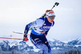 10.12.2021, Hochfilzen, Austria (AUT): Suvi Minkkinen (FIN) -  IBU World Cup Biathlon, sprint women, Hochfilzen (AUT). www.nordicfocus.com. © Manzoni/NordicFocus. Every downloaded picture is fee-liable.