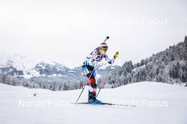 10.12.2021, Hochfilzen, Austria (AUT): Marketa Davidova (CZE) -  IBU World Cup Biathlon, sprint women, Hochfilzen (AUT). www.nordicfocus.com. © Manzoni/NordicFocus. Every downloaded picture is fee-liable.