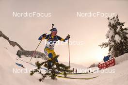 10.12.2021, Hochfilzen, Austria (AUT): Linn Persson (SWE) -  IBU World Cup Biathlon, sprint women, Hochfilzen (AUT). www.nordicfocus.com. © Tumashov/NordicFocus. Every downloaded picture is fee-liable.