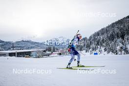 10.12.2021, Hochfilzen, Austria (AUT): Suvi Minkkinen (FIN) -  IBU World Cup Biathlon, sprint women, Hochfilzen (AUT). www.nordicfocus.com. © Manzoni/NordicFocus. Every downloaded picture is fee-liable.