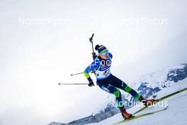 10.12.2021, Hochfilzen, Austria (AUT): Elena Kruchinkina (BLR) -  IBU World Cup Biathlon, sprint women, Hochfilzen (AUT). www.nordicfocus.com. © Manzoni/NordicFocus. Every downloaded picture is fee-liable.