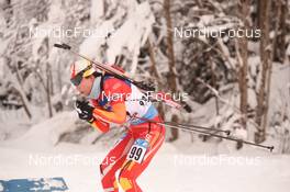 10.12.2021, Hochfilzen, Austria (AUT): Yuhuan Ding (CHN) -  IBU World Cup Biathlon, sprint women, Hochfilzen (AUT). www.nordicfocus.com. © Tumashov/NordicFocus. Every downloaded picture is fee-liable.