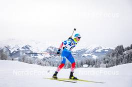 10.12.2021, Hochfilzen, Austria (AUT): Irina Kazakevich (RUS) -  IBU World Cup Biathlon, sprint women, Hochfilzen (AUT). www.nordicfocus.com. © Manzoni/NordicFocus. Every downloaded picture is fee-liable.