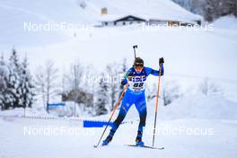 10.12.2021, Hochfilzen, Austria (AUT): Julia Simon (FRA) -  IBU World Cup Biathlon, sprint women, Hochfilzen (AUT). www.nordicfocus.com. © Manzoni/NordicFocus. Every downloaded picture is fee-liable.