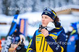 10.12.2021, Hochfilzen, Austria (AUT): Hanna Oeberg (SWE) -  IBU World Cup Biathlon, sprint women, Hochfilzen (AUT). www.nordicfocus.com. © Manzoni/NordicFocus. Every downloaded picture is fee-liable.