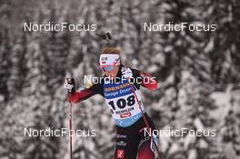 10.12.2021, Hochfilzen, Austria (AUT): Karoline Offigstad Knotten (NOR) -  IBU World Cup Biathlon, sprint women, Hochfilzen (AUT). www.nordicfocus.com. © Tumashov/NordicFocus. Every downloaded picture is fee-liable.