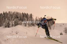 10.12.2021, Hochfilzen, Austria (AUT): Franziska Preuss (GER) -  IBU World Cup Biathlon, sprint women, Hochfilzen (AUT). www.nordicfocus.com. © Tumashov/NordicFocus. Every downloaded picture is fee-liable.