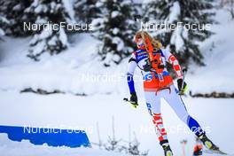 10.12.2021, Hochfilzen, Austria (AUT): Anika Kozica (CRO) -  IBU World Cup Biathlon, sprint women, Hochfilzen (AUT). www.nordicfocus.com. © Manzoni/NordicFocus. Every downloaded picture is fee-liable.