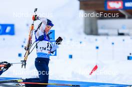 10.12.2021, Hochfilzen, Austria (AUT): Joanne Reid (USA) -  IBU World Cup Biathlon, sprint women, Hochfilzen (AUT). www.nordicfocus.com. © Manzoni/NordicFocus. Every downloaded picture is fee-liable.