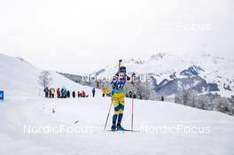 10.12.2021, Hochfilzen, Austria (AUT): Elvira Oeberg (SWE) -  IBU World Cup Biathlon, sprint women, Hochfilzen (AUT). www.nordicfocus.com. © Manzoni/NordicFocus. Every downloaded picture is fee-liable.