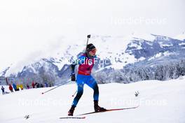 10.12.2021, Hochfilzen, Austria (AUT): Anais Chevalier-Bouchet (FRA) -  IBU World Cup Biathlon, sprint women, Hochfilzen (AUT). www.nordicfocus.com. © Manzoni/NordicFocus. Every downloaded picture is fee-liable.