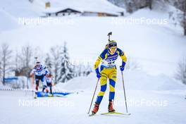 10.12.2021, Hochfilzen, Austria (AUT): Stina Nilsson (SWE) -  IBU World Cup Biathlon, sprint women, Hochfilzen (AUT). www.nordicfocus.com. © Manzoni/NordicFocus. Every downloaded picture is fee-liable.