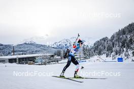 10.12.2021, Hochfilzen, Austria (AUT): Yurie Tanaka (JPN) -  IBU World Cup Biathlon, sprint women, Hochfilzen (AUT). www.nordicfocus.com. © Manzoni/NordicFocus. Every downloaded picture is fee-liable.