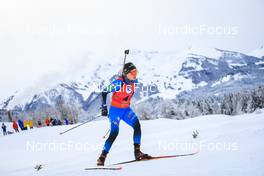 10.12.2021, Hochfilzen, Austria (AUT): Anais Chevalier-Bouchet (FRA) -  IBU World Cup Biathlon, sprint women, Hochfilzen (AUT). www.nordicfocus.com. © Manzoni/NordicFocus. Every downloaded picture is fee-liable.