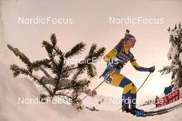 10.12.2021, Hochfilzen, Austria (AUT): Mona Brorsson (SWE) -  IBU World Cup Biathlon, sprint women, Hochfilzen (AUT). www.nordicfocus.com. © Tumashov/NordicFocus. Every downloaded picture is fee-liable.
