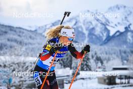 10.12.2021, Hochfilzen, Austria (AUT): Tiril Eckhoff (NOR) -  IBU World Cup Biathlon, sprint women, Hochfilzen (AUT). www.nordicfocus.com. © Manzoni/NordicFocus. Every downloaded picture is fee-liable.