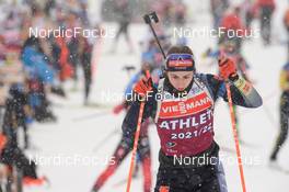 09.12.2021, Hochfilzen, Austria (AUT): Vanessa Voigt (GER) -  IBU World Cup Biathlon, training, Hochfilzen (AUT). www.nordicfocus.com. © Tumashov/NordicFocus. Every downloaded picture is fee-liable.