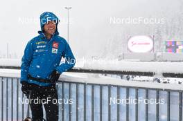 09.12.2021, Hochfilzen, Austria (AUT): Antonin Guigonnat (FRA) -  IBU World Cup Biathlon, training, Hochfilzen (AUT). www.nordicfocus.com. © Tumashov/NordicFocus. Every downloaded picture is fee-liable.