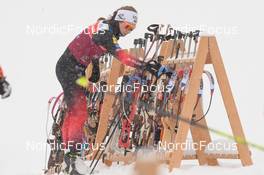 09.12.2021, Hochfilzen, Austria (AUT): Ida Lien (NOR) -  IBU World Cup Biathlon, training, Hochfilzen (AUT). www.nordicfocus.com. © Tumashov/NordicFocus. Every downloaded picture is fee-liable.