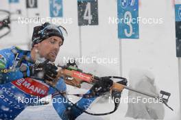 09.12.2021, Hochfilzen, Austria (AUT): Simon Desthieux (FRA) -  IBU World Cup Biathlon, training, Hochfilzen (AUT). www.nordicfocus.com. © Tumashov/NordicFocus. Every downloaded picture is fee-liable.