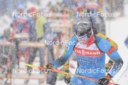 09.12.2021, Hochfilzen, Austria (AUT): Fabien Claude (FRA) -  IBU World Cup Biathlon, training, Hochfilzen (AUT). www.nordicfocus.com. © Tumashov/NordicFocus. Every downloaded picture is fee-liable.